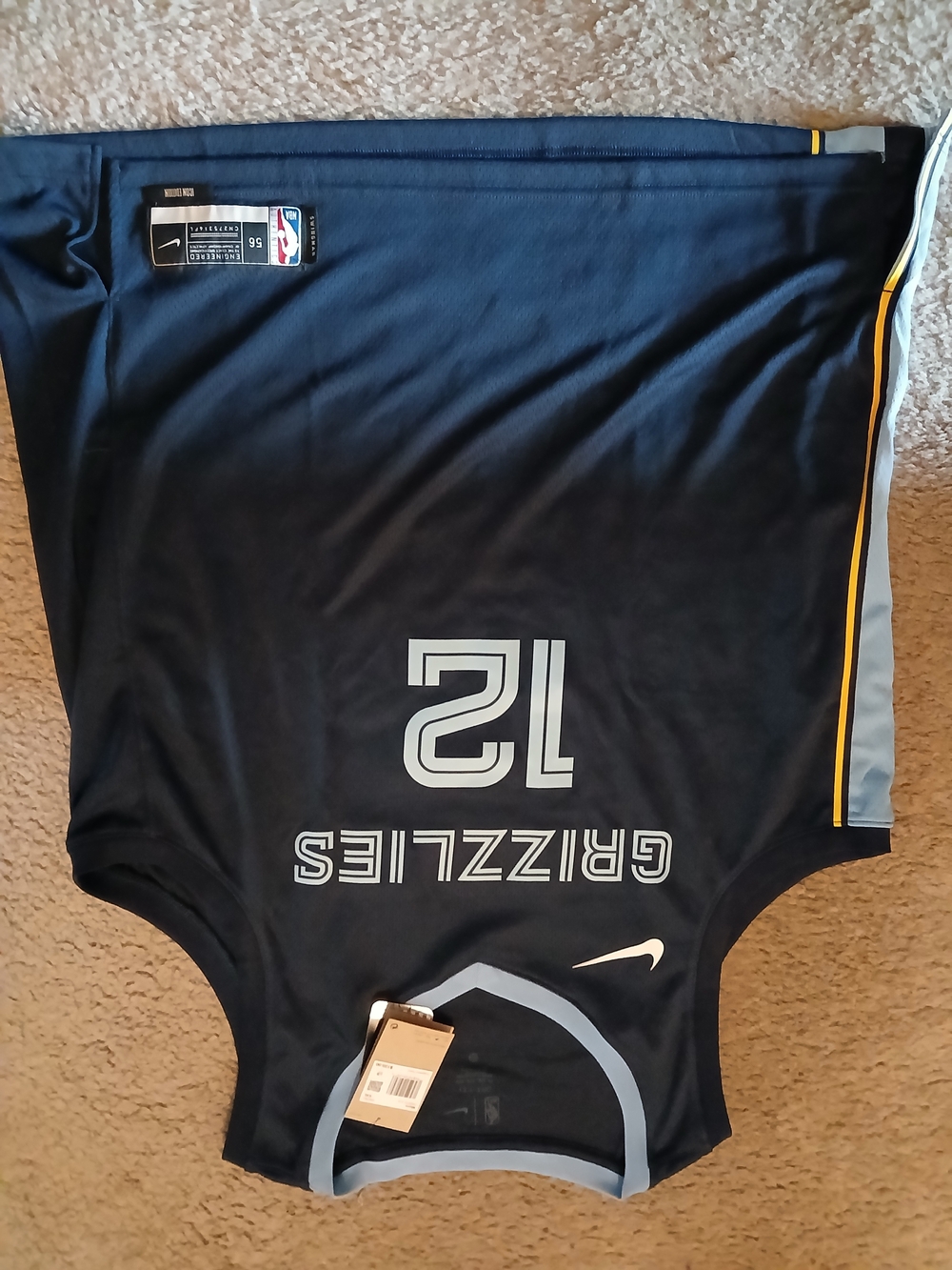 NBA Memphis Grizzlies Ja Morant Jersey- XXL